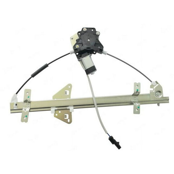 Rear Right Window Regulator - Compatible with 2000 - 2004 Dodge Dakota Crew Cab Pickup 2001 2002 2003