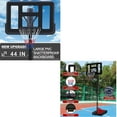 thumbnail image 5 of Teenagers Portable Basketball Hoop Height Adjustable basketball hoop stand 7.5ft - 10ft with 44 Inch Backboard and Wheels for Adults Teens, 5 of 6