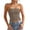 Khaki, variant on KHONTS Women's Solid Color Stylish Bandeau Sleeveless off Shoulder Longline Crop Tops Summer Casual Slim Fit Camisole White XL