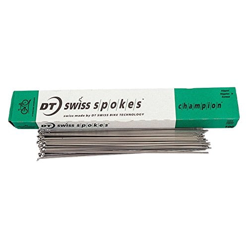 New DT Swiss Champion 2.0 272mm Silver Spokes Box of 100