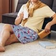 thumbnail image 5 of Yiaed winter Dachshund for Men's Soft Sleep Pajama Short Lounging Pajama Shorts-Medium, 5 of 6