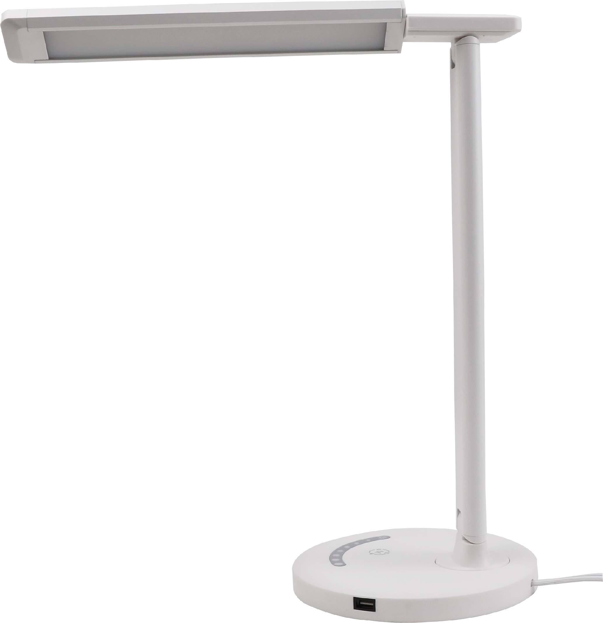 Table Light LED Desk Lamp With USB Charging Port Home Office Dimmable Lighting 