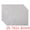 Light Gray, variant on Unique Bargains 4Pcs Rustic Cotton Linen Blend Placemats Navy Blue 15.7x11.8inch