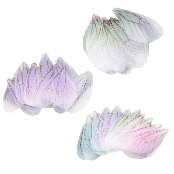 30pcs Elegante Ala Colgantes Pendientes DIY Accesorios Para El Cabello