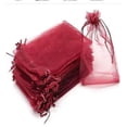 thumbnail image 4 of 17*23CM Bolsa de protección para manojo de 50 Uds., bolsa de Organza para fruta de uva de 17x23cm con cordón que brinda protección Total, 4 of 5