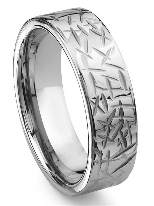 Titanium Kay Armor Tungsten Carbide Comfort Fit Mens Wedding Band Ring ...