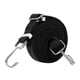 thumbnail image 2 of Cuerdas elásticas , correas elásticas para equipaje con ganchos, equipaje de cuerda resistente, lona, , barco, , , Negro 0, Negro 0 DYNWAVEMX Cordón elástico plano, 2 of 8