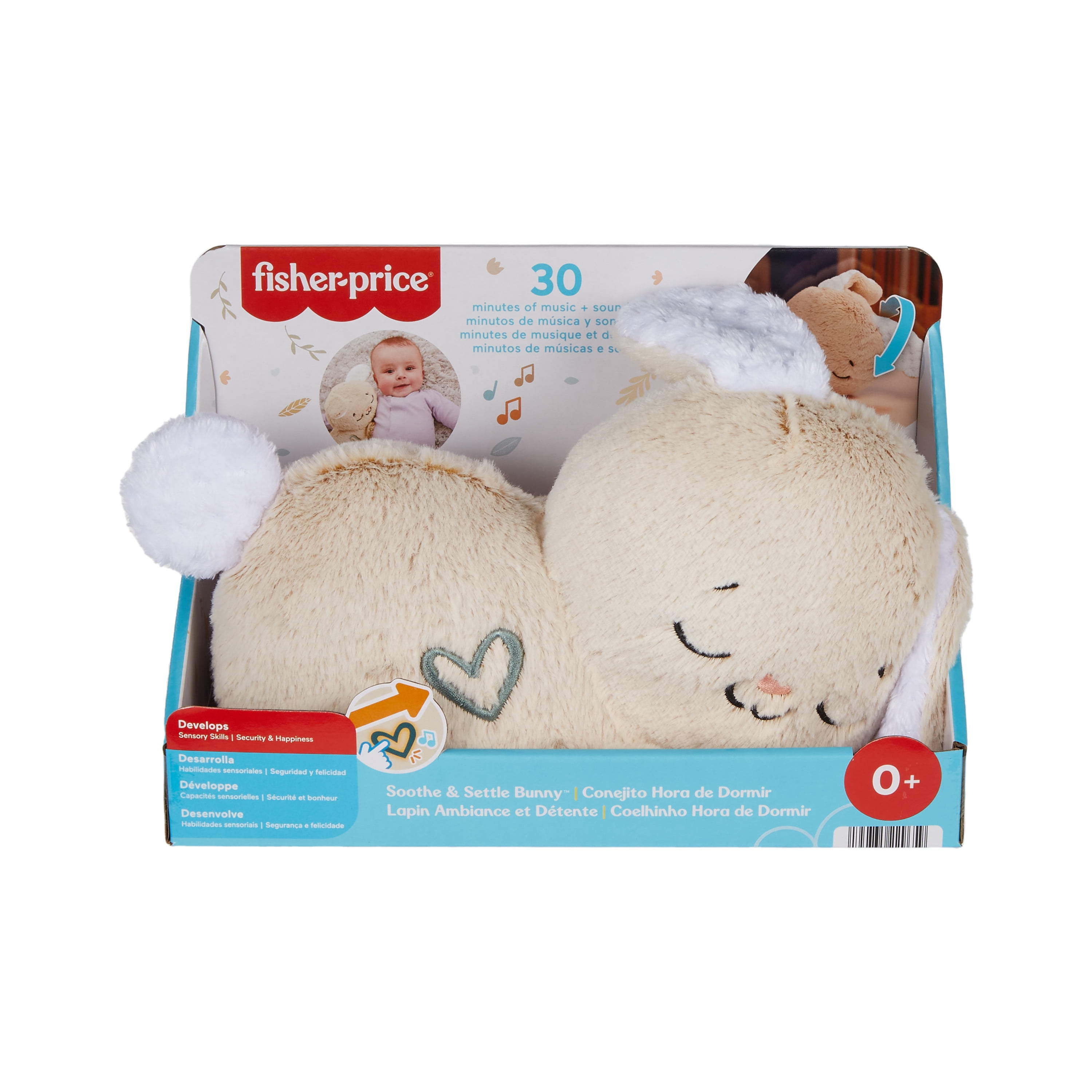 Fisher-Price Lapin Ambiance et Détente, module sonore, mouvement