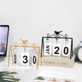 thumbnail image 3 of Iron Bird Calendar Adornment Perpetual Calendar Home Desk Decoration Holiday Gift, 3 of 8