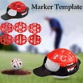 thumbnail image 3 of SPRING PARK 6-in-1 Golf Ball Identify Line Liner Marker Template Drawing Alignment Marks Sign, 3 of 6