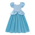 thumbnail image 1 of Blancanieves Cenicienta princesa niñas vestido Halloween Mérida Belle Cosplay disfraz niños Rapunzel Aurora vestir Vestidos Clothes5-6T Gao Jinjia LED, 1 of 2