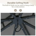 thumbnail image 5 of EAGLE PEAK 10 ft. x 10 ft. Outdoor Patio Gazebo Canopy Tent with Ventilated Double Roof and Mosquito Net,Gray, 5 of 9