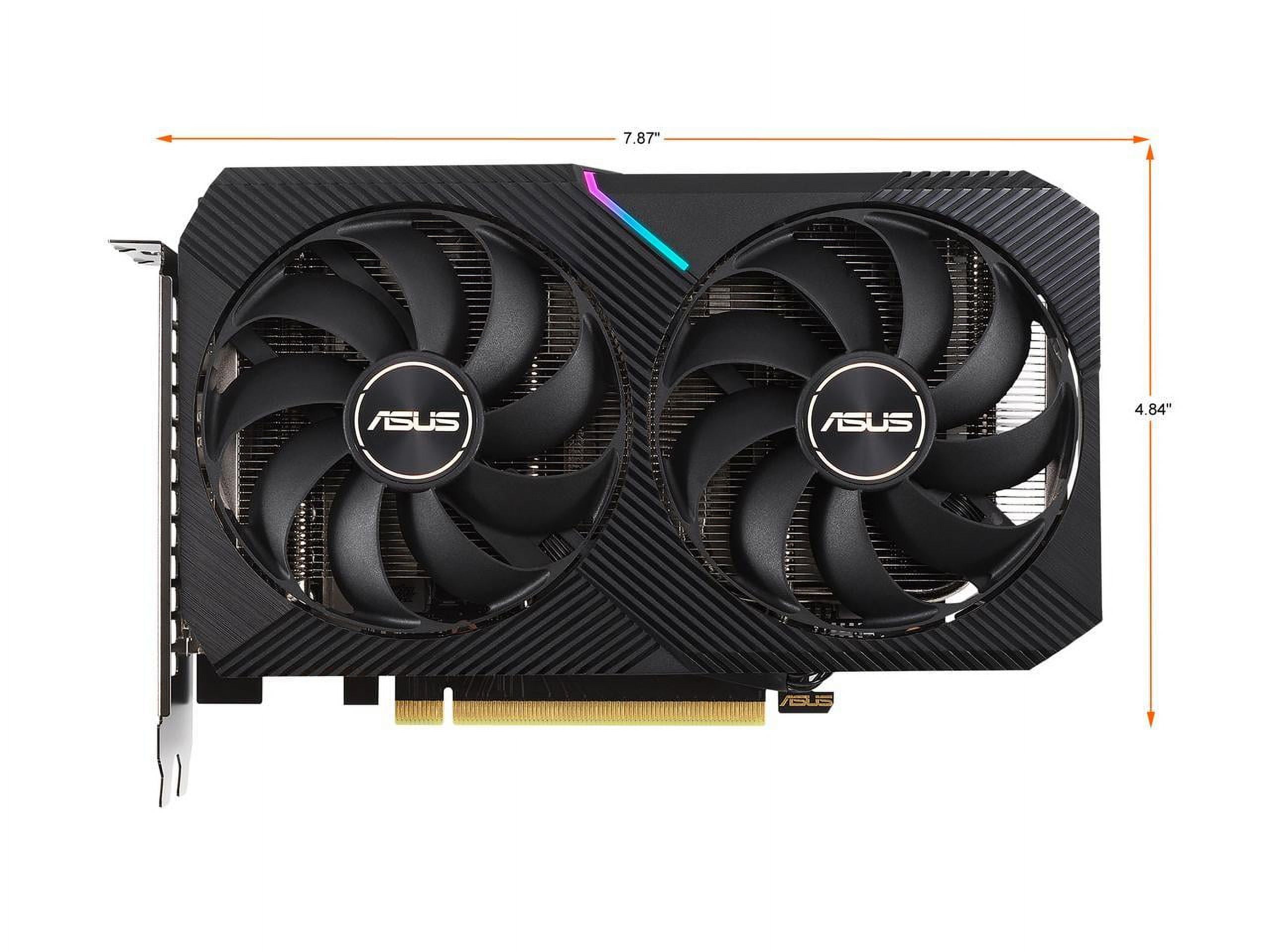 ASUS Dual GeForce RTX 3060, 12GB GDDR6, PCIe 4.0 Video Card
