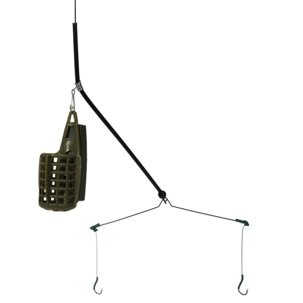 Cage à Appâts Pour Pêche à La Carpe - 2 Pièces, Avec Poids Intégré, Pour Rivière Et Lac