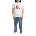 thumbnail image 4 of CafePress - Asian Dragon Women's Light Pajamas - Women's Short Sleeve Print T-Shirt and Pants Light Cotton Pajama Set, 4 of 7