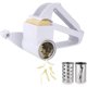 thumbnail image 1 of Rotary Cheese Grater, Parmesan Cheese Grater with 3 Kinds of Drum Blades, Fruit/Cheese Slicer, Mechanical Grater for Kitchen, Stainless Steel Handheld, 1 of 5