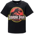 thumbnail image 3 of Jurassic Park Big Boys Athletic T-Shirt and Mesh Shorts Outfit Set Toddler to Big Kid, 3 of 5