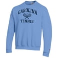 thumbnail image 2 of Men's-Champion Carolina Blue North Carolina Tar Heels Tennis Icon Powerblend Pullover Sweatshirt, 2 of 3
