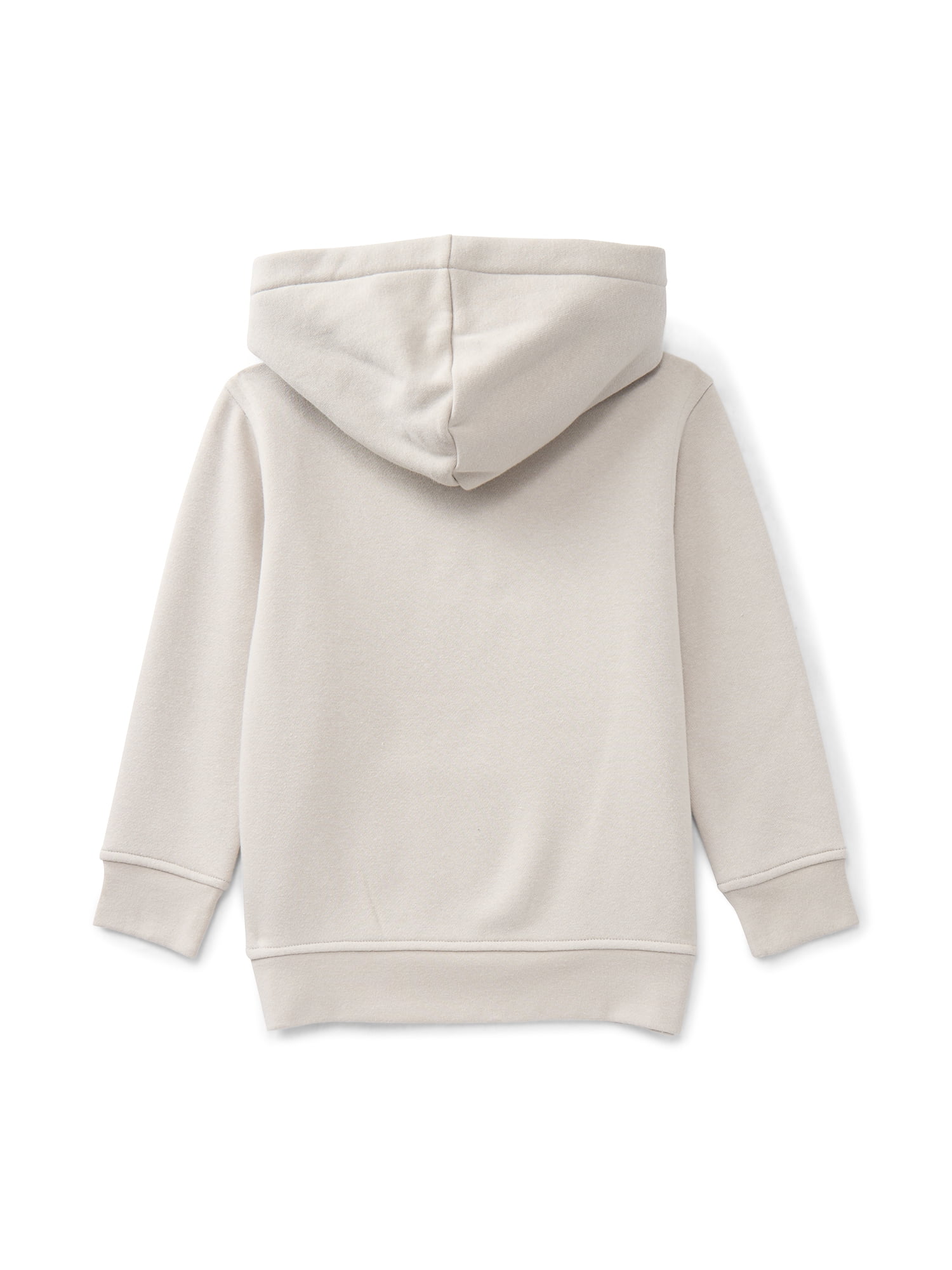 Wonder Nation Boys' Fleece Hoodie with Long Sleeves, Sizes 4-18 & Husky