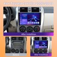 thumbnail image 5 of Android 13 Draadloze Carplay Android Auto Auto Radio para Toyota Corolla E140/150 2006 2007-2013 Gps Dsp reproductor Multimedia 2din 4, 5 of 5
