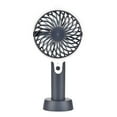 thumbnail image 2 of Iumwxz Portable Fan Handheld Usb Wind Power-Quiet and Convenient Student Office Mini Fan Black Plastic Tax Free Weekend, 2 of 2