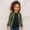 Army Green, variant on Zecgelong Girls Winter Jacket Warm Windproof Outerwear Casual Long Sleeve Coat With Pockets Loose Fit Kids Autumn Clothing