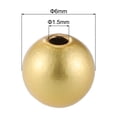 thumbnail image 2 of Cuentas Rondelle de 14K OD 6 mm ID 1.5 mm Chapadas en Oro Latón Redondas para Hacer Joyas de Bricolaje 100 Pcs, 2 of 5