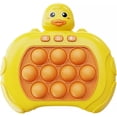 thumbnail image 1 of Juguetes Pop Electronico Juguete Antiestres Quick Push Game Divertido Fast Push Educativo Con Sonido De Color Pequeño pato amarillo, 1 of 4