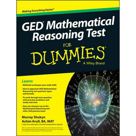 GED Mathematical Reasoning Test for Dummies (The Best Of Crash Test Dummies)
