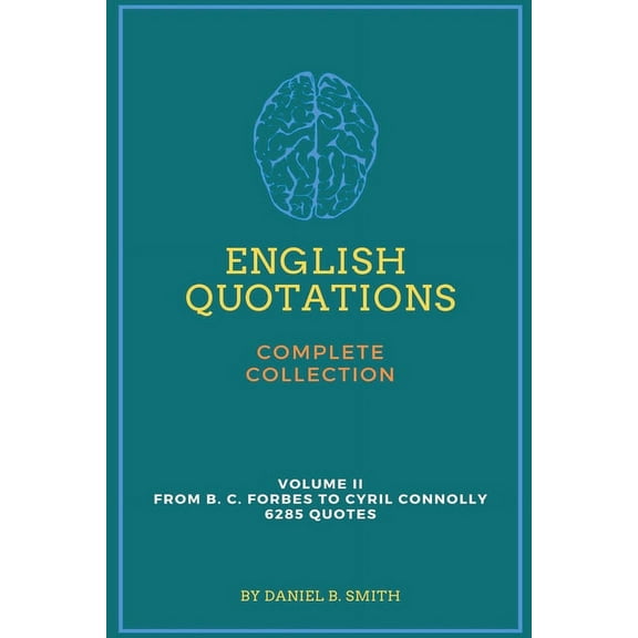 English Quotations Complete Collection: Volume II, (Paperback)
