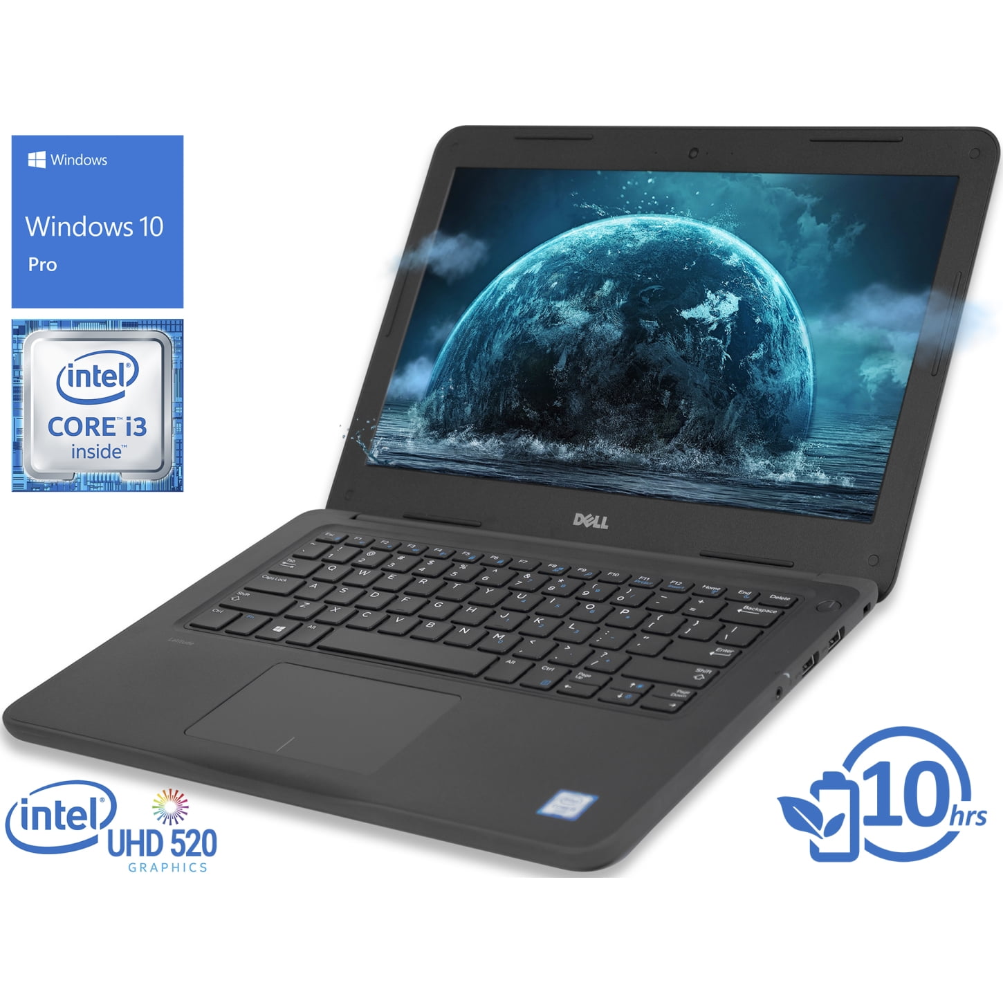 Dell Latitude 3380 Notebook, 13.3" HD Display, Intel Core i36006U 2