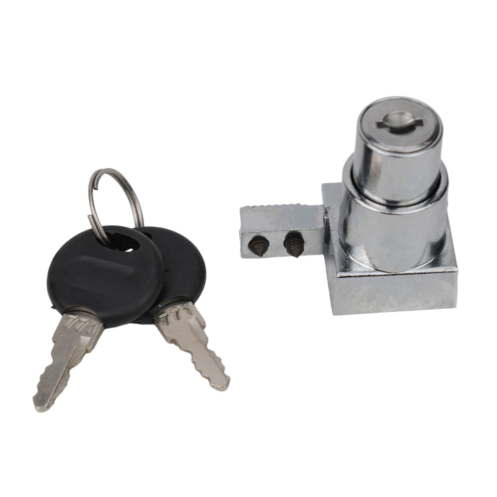 1Pc Cabinet Door Lock Zinc Alloy For Display Cabinets Counters Glass Cabinets Sliding Glass Door Lock Set With Keys