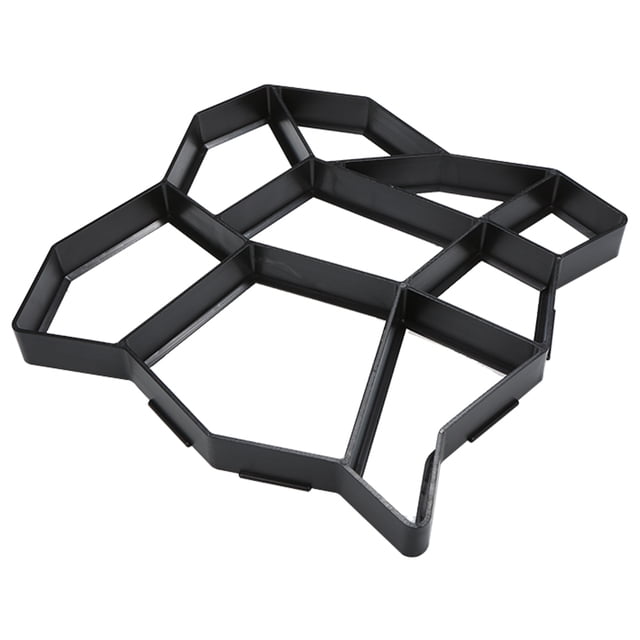 Reusable DIY Garden Paving Mold - 36x36x3.6cm Medium Size, Premium Thickened ABS Material for Creative Pathway, Patio & Courtyard Landscaping - Easy to Use, Clean & Install for Artistic Home Outdoor