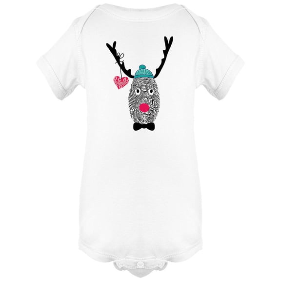 Pretty Little Reindeer Bodysuit Infant -Image by Shutterstock, 6 Months