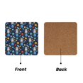 thumbnail image 2 of Xecao Space Dog for MDF Cork Coaster 4 Pcs,Drink Coasters,Suit for House Warming Gifts New Home ,Coffee Table Decor-Square, 2 of 7