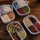 thumbnail image 4 of Pisexur Batería de cocina Caja de almacenamiento de cuatro especias de plástico de grado alimenticio para cocina, con forma de estrella de pimienta de Sichuan, para i para la cocina del hogar, 4 of 8