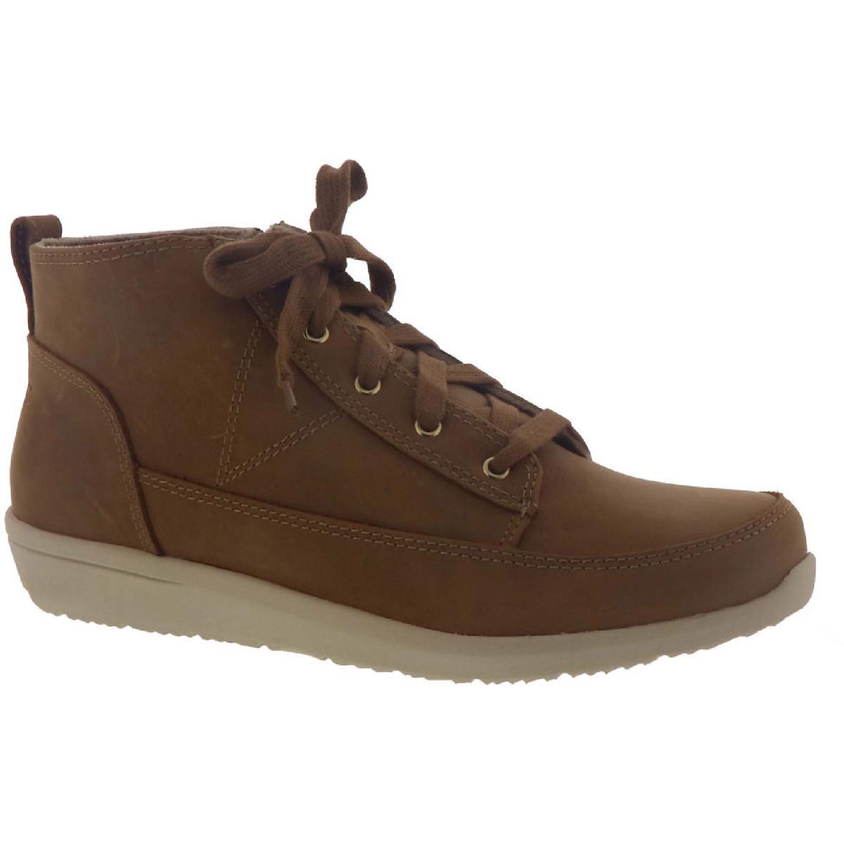 Vionic Womens Shawna Leather High-Top Fashion Sneakers  display picture 1