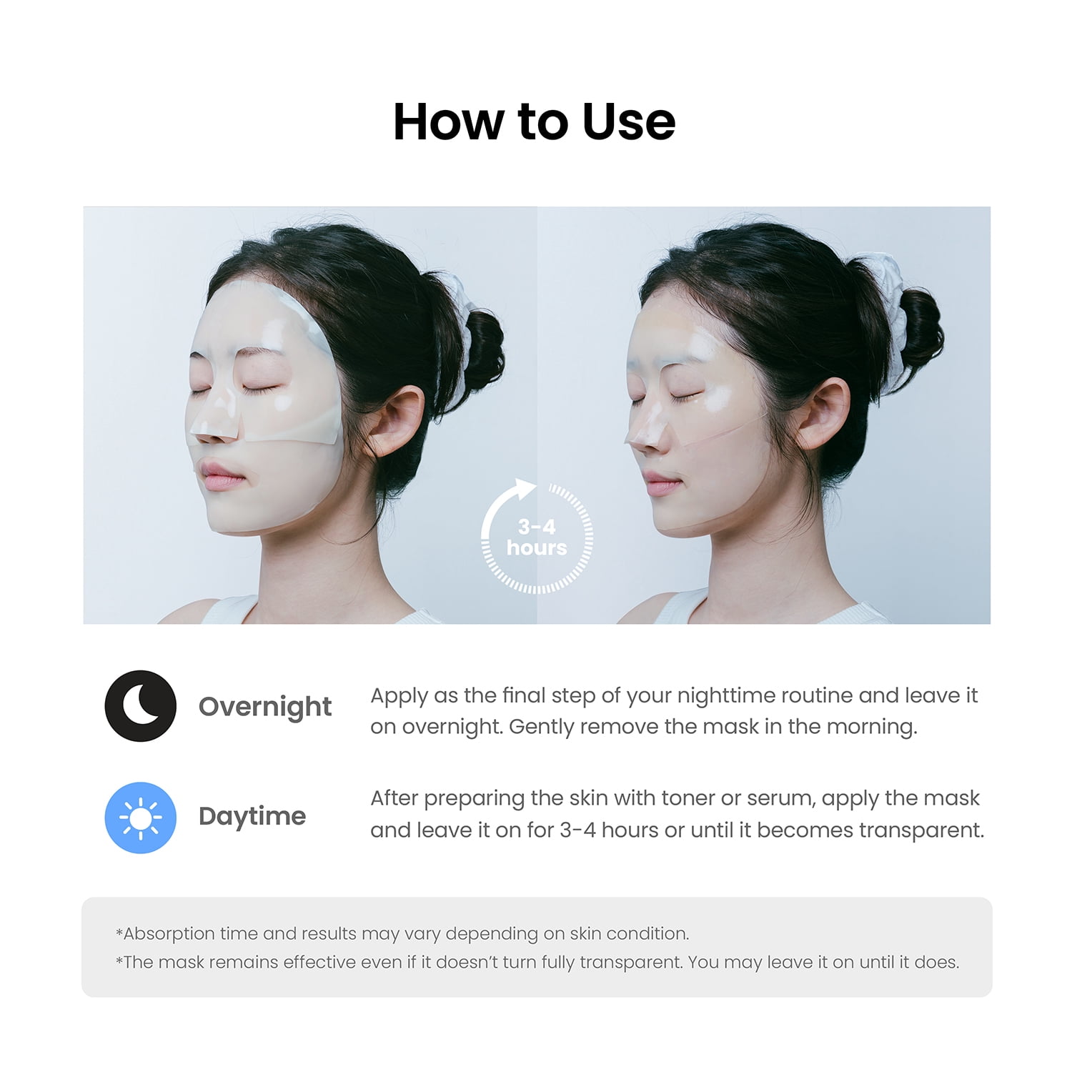 caraseoul Glowganic Pro Collagen Hydrogel Mask with Niacinamide (Vitamin B3) & Adenosin, Radiance Boost, Pore Minimizing, Hydrating Overnight Face Mask, Vegan, Korean Skin Care [1.19oz (34g) x 16ea]