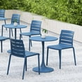 thumbnail image 7 of Rylan Indoor and Outdoor Stackable Chair - Berry Blue - Set of 2, 7 of 7