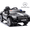 Black Police Car, variant on Licensed Benz CLS 350 12V Electric Ride on Toys with Bluetooth Music, LED Lights, Spring Suspension, Power Car Wheels, Electric Car for Kids with Parent Remote Control (Black)