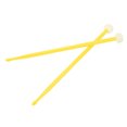thumbnail image 4 of Drums Mallets Accessory, Nylon Handle Even Percussion 2Pcs Drum Mallet Set  For Performance Yellow, 4 of 8