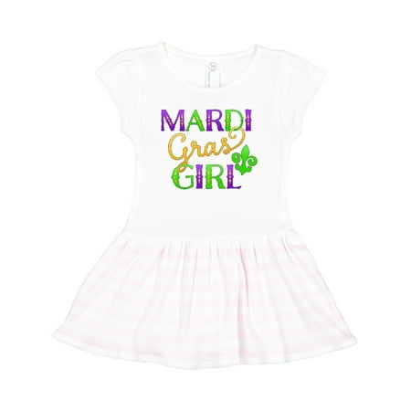 

Inktastic Mardi Gras Girl Gift Toddler Girl Dress