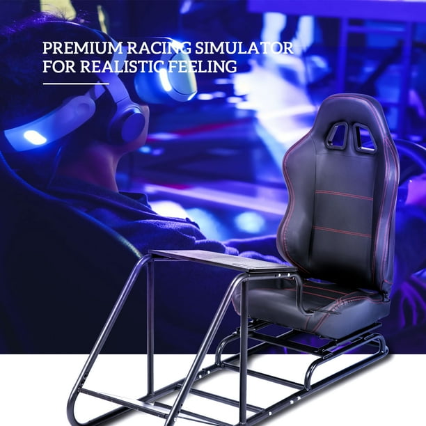 Game Seat Cockpit Universal Frame Racing Simulator for Xbox Stand Mount Steel