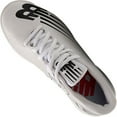 thumbnail image 5 of New Balance Youth 4040V6 Molded Baseball Cleats White/Black Medium 5.5, 5 of 6