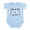 Sky Blue, variant on CafePress - Ska'd 4 Life Infant Bodysuit - Baby Light Bodysuit, Size Newborn - 24 Months