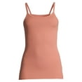 thumbnail image 3 of No Boundaries Ribbed Cami Top, 5-Pack, Women's XXS-XXL, 3 of 9