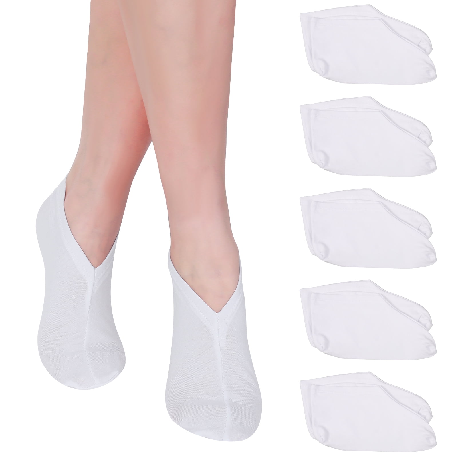 Rumbeast 5 Pairs Moisturizing Socks, Moisture Enhancing Socks Overnight
