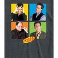 thumbnail image 3 of Seinfeld - Seinfeld Character Grid - Men's Short Sleeve Graphic T-Shirt, 3 of 5