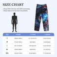 thumbnail image 5 of Fotbe Modern Colorful Eyes Men's Pajama Pants,Sleepwear Pants,Pj Bottoms Drawstring And Pockets-Small, 5 of 7