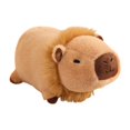 thumbnail image 3 of Carpincho de Peluche de Juguete, Muñeco de Peluche, Cómodo, Coleccionable, Regalos Creativos, Adornos para Sofá para Suministros de Fiesta, Adolescent León, 3 of 8